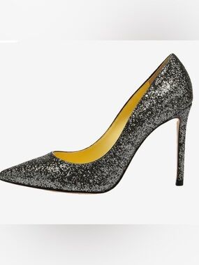 🛍️ Jimmy Choo London Authentic Romy Glitter Pumps